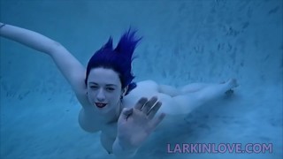 Wet Public Nudity Underwater Larkin Love