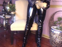 Faggot Bombardement POV JOI - Strap Suck & Swallow fag Mindfuck