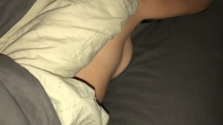 ANAL - baise anal en levrette et il fini sur mon cul