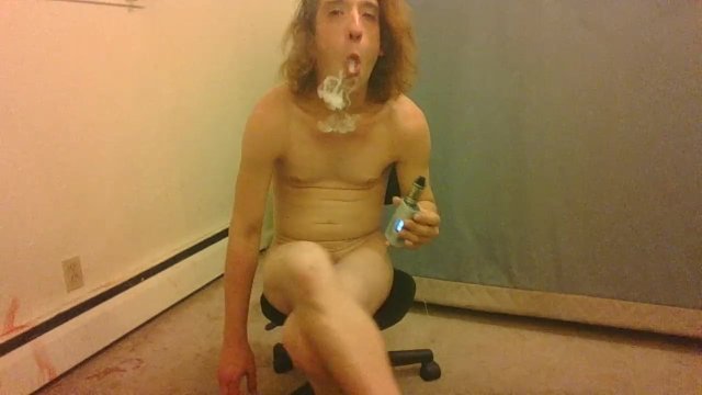 Transgender Female, Vaping and Naked
