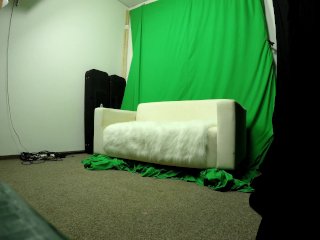 Lola and her Shortest Skirt is Flying in front of the Strong Vantilator, 4K