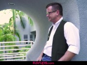 Preview 1 of Karups - Asian Student Bangs Her Professor