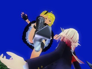 giantess, cartoon, anime, 60fps