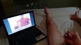 3am after work wank. Watching guys from early 2000's cumpilation. Nice.