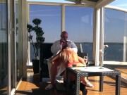 Preview 6 of Prostitute fantasy on the Executive Suite's balcony (Cam 2)