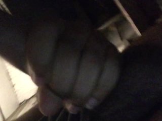 Masturbating outside