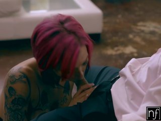 NF Busty - Anna Bell Peaks Ties Up Client For Kinky Hot Sex S1:E1