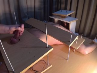 Amateur CFNM Femdom Tease Handjob with Ruined Orgasm