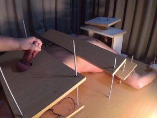 Amateur CFNM Femdom Tease Handjob with Ruined Orgasm