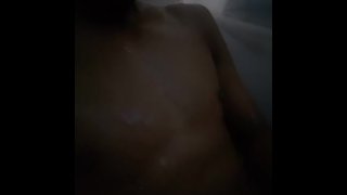 Me in the shower cumming
