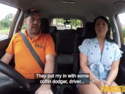 Preview 4 of Fake Driving School Candi Kayne returns just for instructors big cock