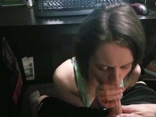 Gamer_Girl Gets Titties Fucked_Cumshot