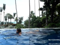 Nude on Pool - Screenshot 9 of 16 - Melena Maria