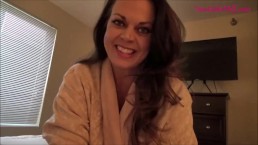 Step Mom Early Morning Milking Handjob POV by Diane Andrews bra fetish milf
