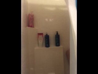 Shower self fuck