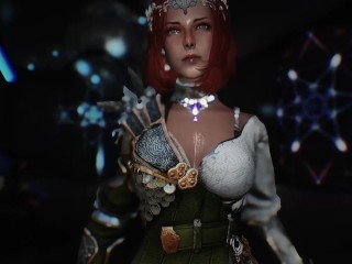 Skyrim Практическая серия трахает женщину-воина