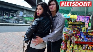 LETSDOEIT - Young Colombian Couple First Sex On Cam