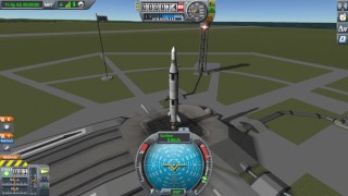 Eu tento colocar um foguete em órbita baixa de Kerbin