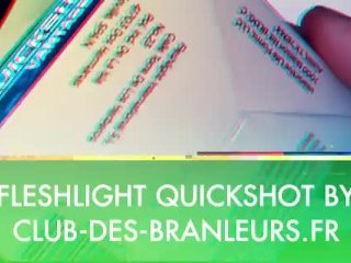 UNBOXING : FLESHLIGHT QUICKSHOT MASTURBATOR (Club-des-branleurs.fr)