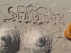 Beach Boob Sand Castle (free promotional)