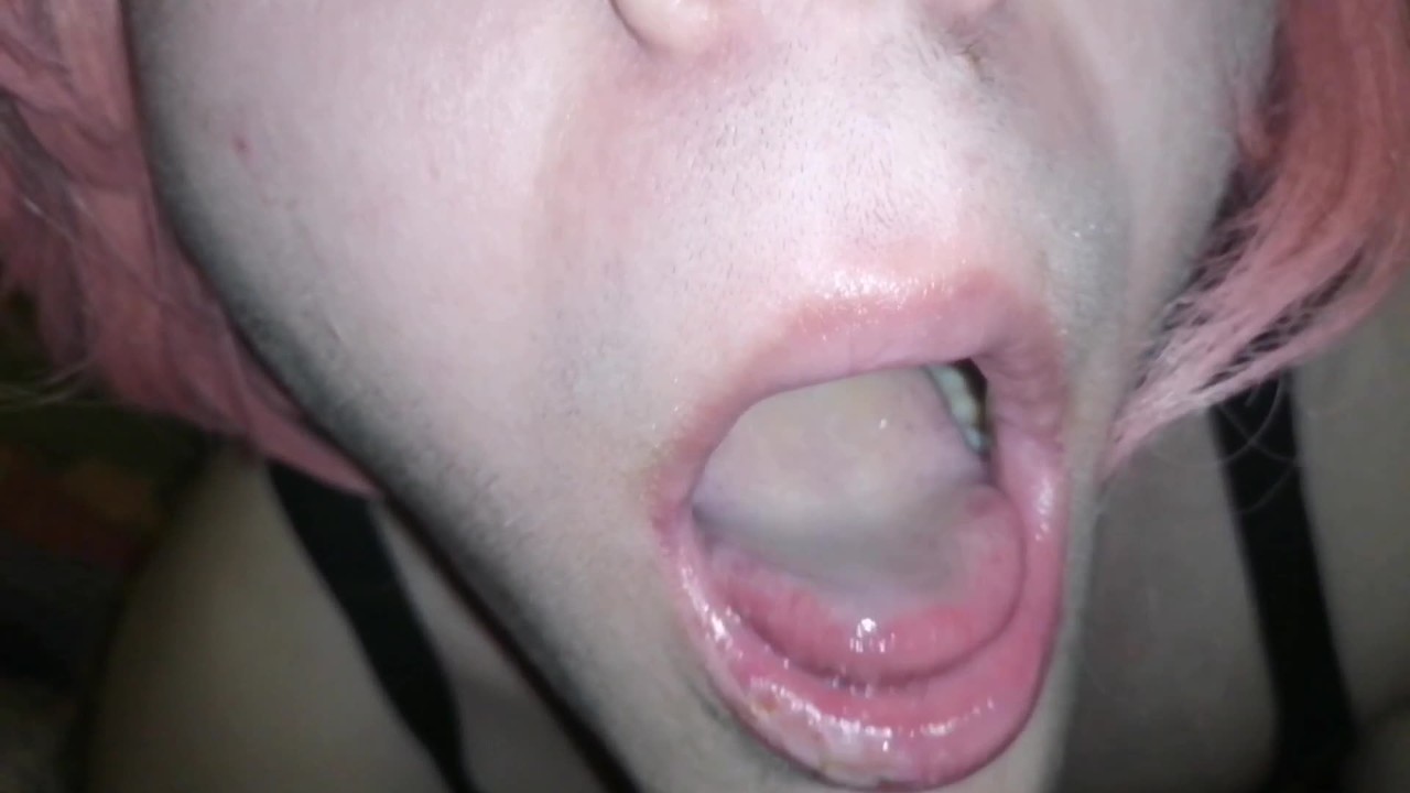 Femboy cum in mouth