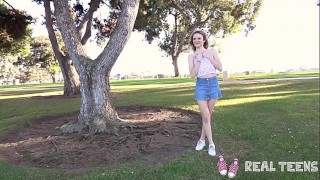Addee Kate's Tight Teen Pussy Gets Fucked POV Style In Real Teens