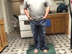 Casual Pee in my Jeans in the Kitchen