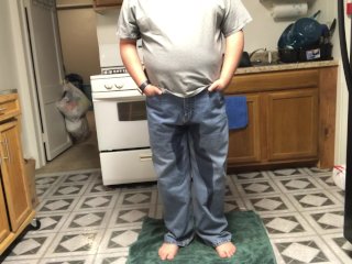 Casual Pee in my Jeans in the Kitchen