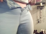 Preview 1 of Peeing on dildo and in pants