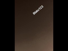 massive cock cumming at work