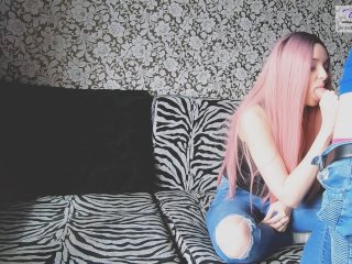 Young Classmate Fucked on a Couch