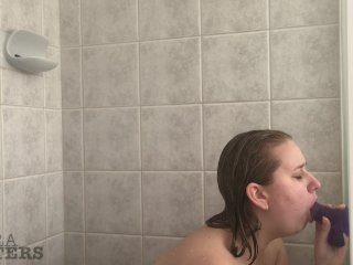 Fucking Myself/BJ in the_Shower! Amara Waters