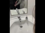 Preview 1 of Enculée dans les Toilettes de l'Aéroport, il a Hâte de Baiser mon Cul !!!!
