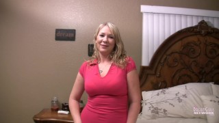 Horny MILF Can't Control Herself And Lets Him Lick Her Pussy