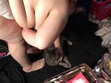 Playing With my Hairy Pussy