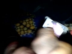 NIGHT BLANKET MASTURBATION