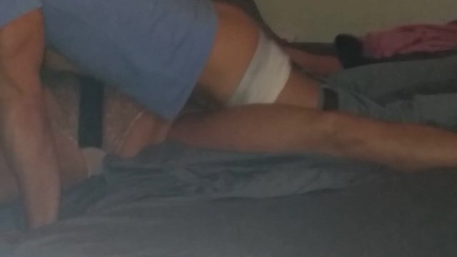 Let my roommate fuck and cum in my slutty girlfriend after a party