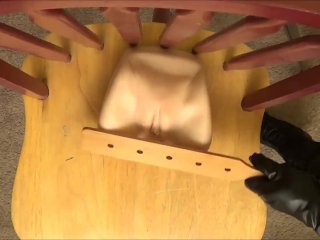Dominatrix Spanking And Caning Rubber Pussy