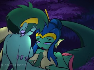 Shantae x Rottytops Avventura Sessuale Con Monstergirl (Versione Futa)