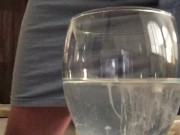 Preview 6 of Horny Guy Moans & Drinks His Own Cum! Multiple Male Orgasms