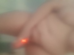 She makes herself squeak!! Bbw princess  fucks herself before daddys home