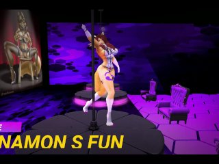 game, pole, tattooed women, second life