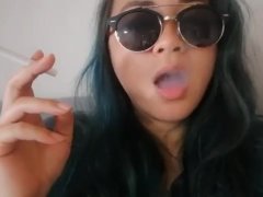 Miss Dee Nicotine Smoking Quickie #5