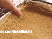 Preview 5 of Naked Baking Ep.37 Peanut Butter Cup Cheesecake Bars