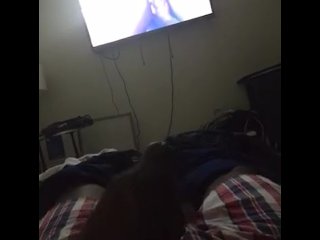 exclusive, ebony, watching porn, big black dick