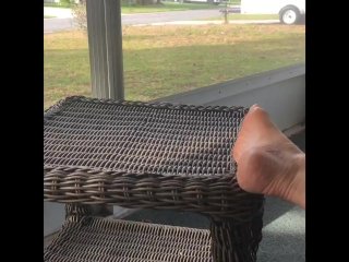 Masturbating for My Neighbor. He Kept_Trying Not to Watch