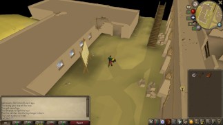 Guy makes steak at Duel Arena