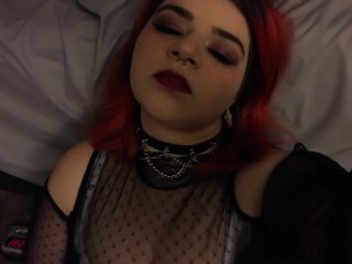 GOTH RED HEAD MASTURBATES Kallielonewolf