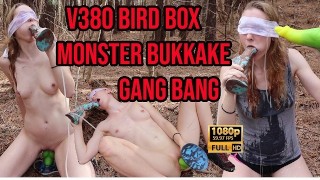 APRESENTAÇÃO GRATUITA v380 Bird Box Monster Bukkake Gangbang