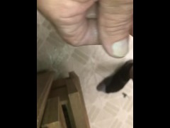 Prostrate massage from inside cock with urethral sounding